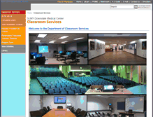 Tablet Screenshot of classrooms.downstate.edu